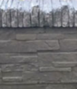 Slate panel fencing cap 2